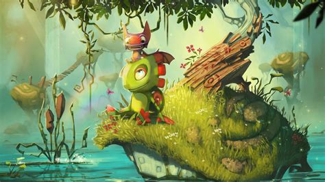 Yooka-Laylee ja mahtavat seikkailut kauniissa maisemissa!